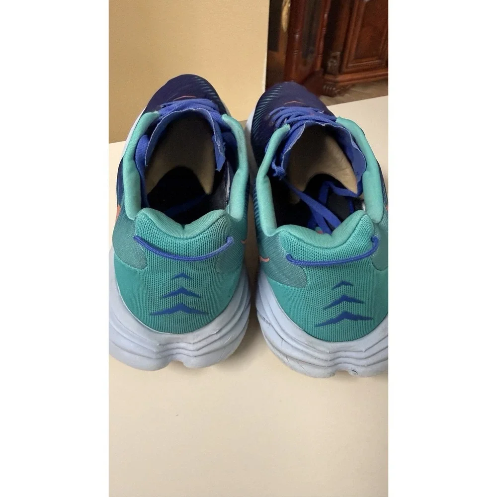 HOKA Rincon 3 Women's Running Shoes US 11 Blue Teal Road Athletic Sneakers